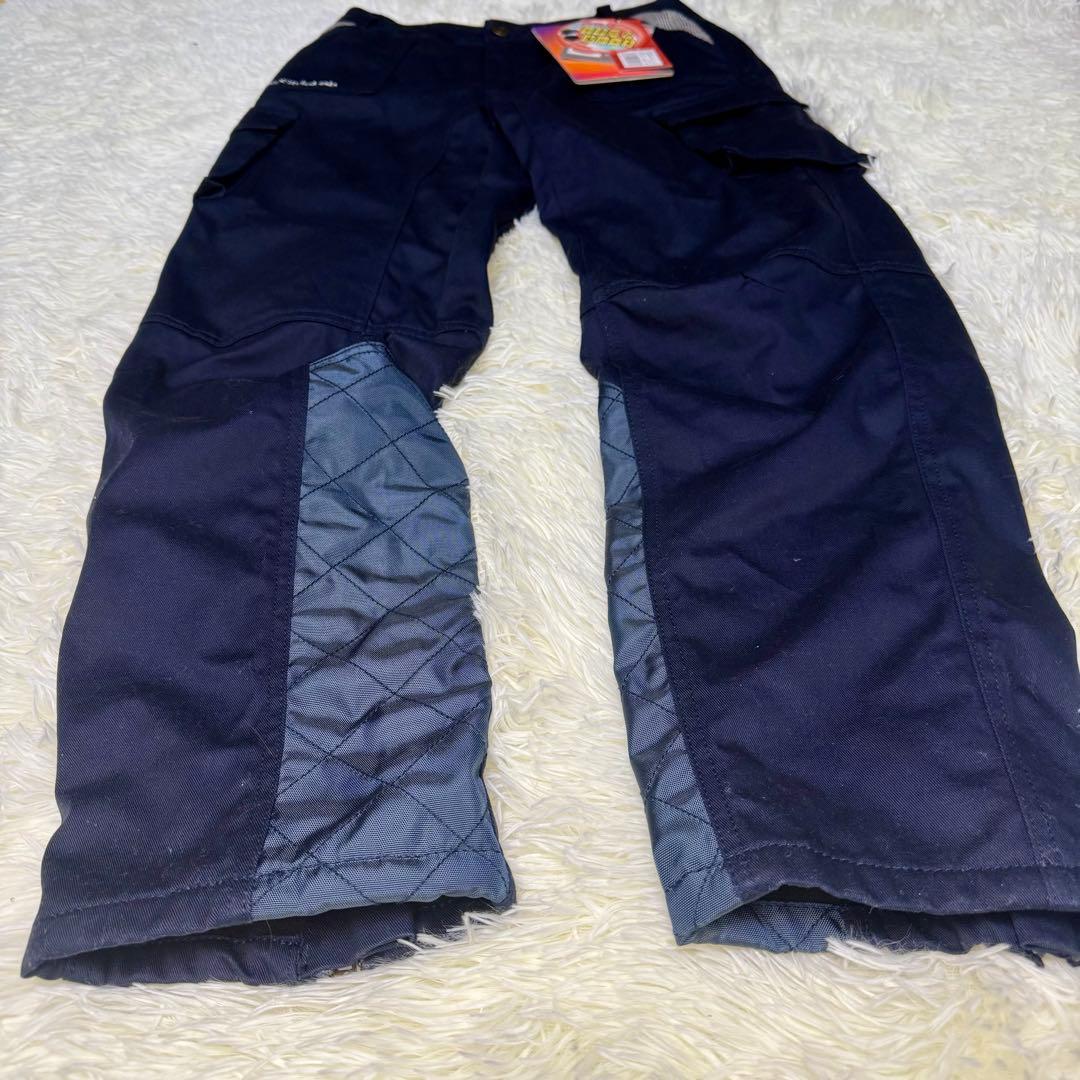 新品Rosso StyleLab 裏起毛防風防寒ライディングパンツ ネイビー M