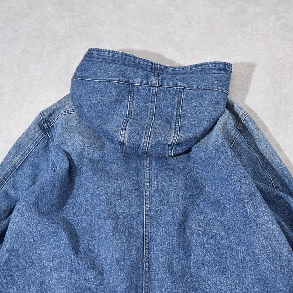 廃盤 HOUSTON M-51 ライナー付 デニムモッズコート L 3WAY メンズ