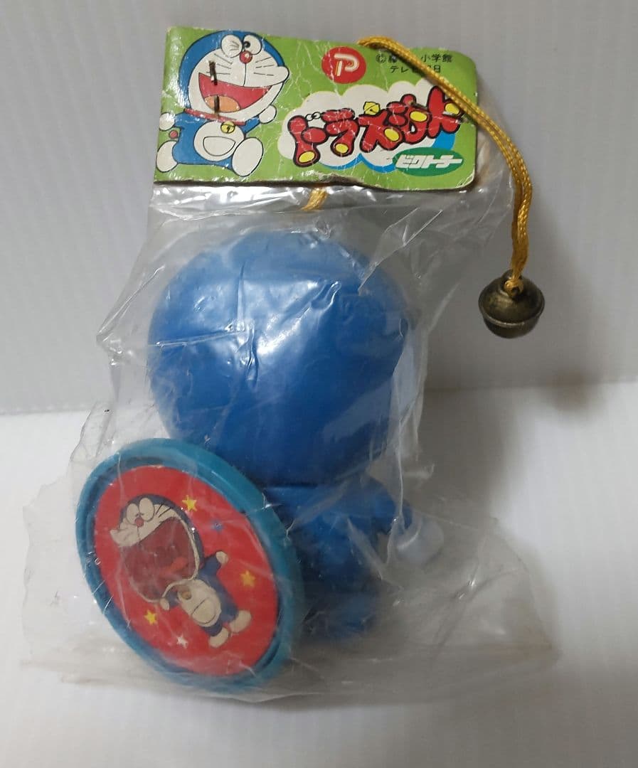 m*o様 希少 昭和54年 1979年 ドラえもん ソフビ 笑顔 フィギュア ビ