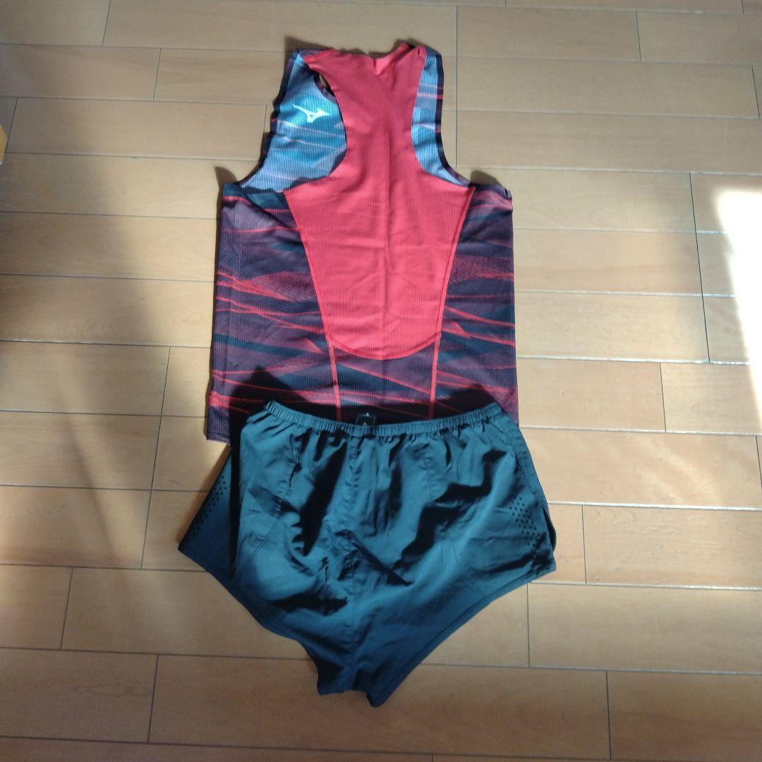 日大駅伝部Mizuno タンクトップとショートパンツ セット