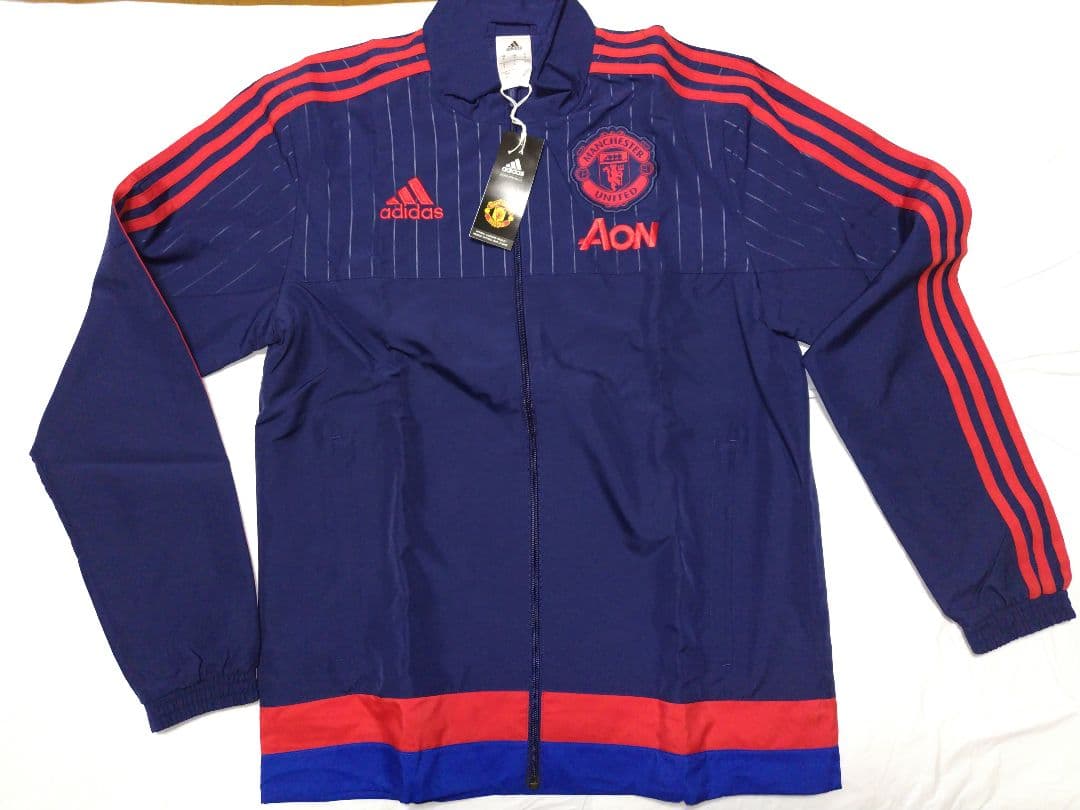 adidas マンチェスターユナイテッド15/16プレゼンテーションスーツ M