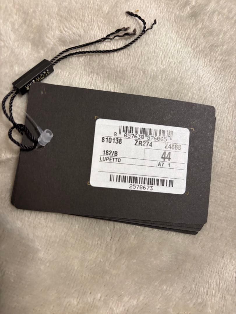 【着用1回のみ】ZANONE 12ゲージモックネック25AW 44 定価5.4万