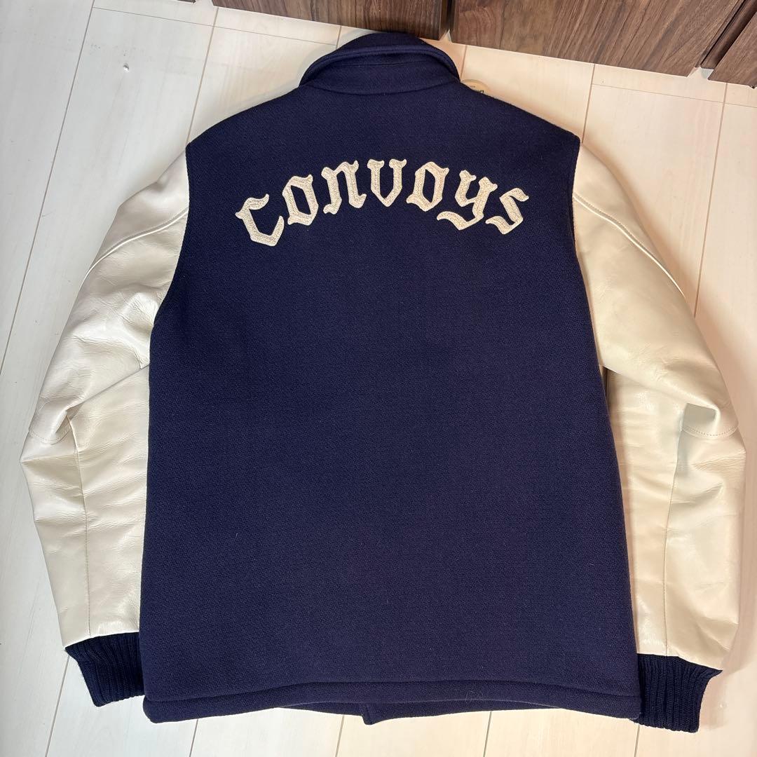 el radiall スタジャン CONVOYS varsity jacket