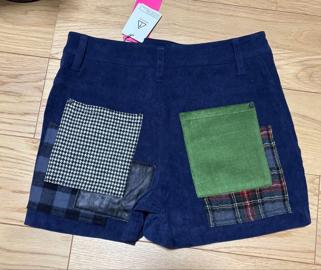 DANCEWITH DRAGONパッチワークショートパンツ サイズ2 新品未使用