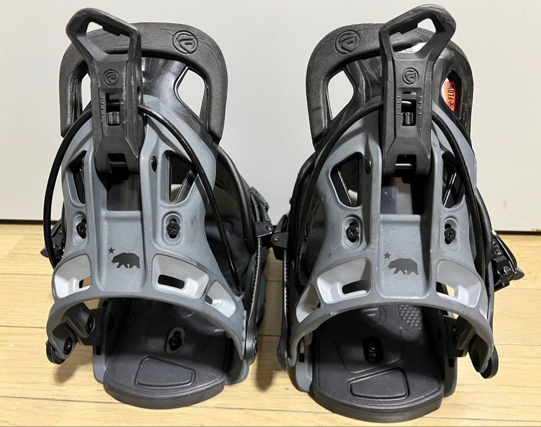 ☆ FLOW FUSEバインディング ブラック&グレー Lサイズ ☆FLOW FUSE 20