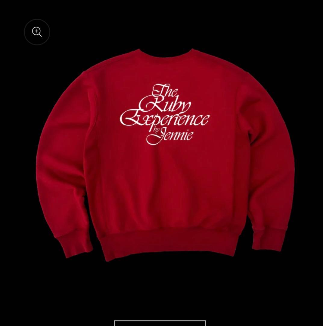 新品】jennie The Ruby Experience スウェットLサイズ - メルカリ