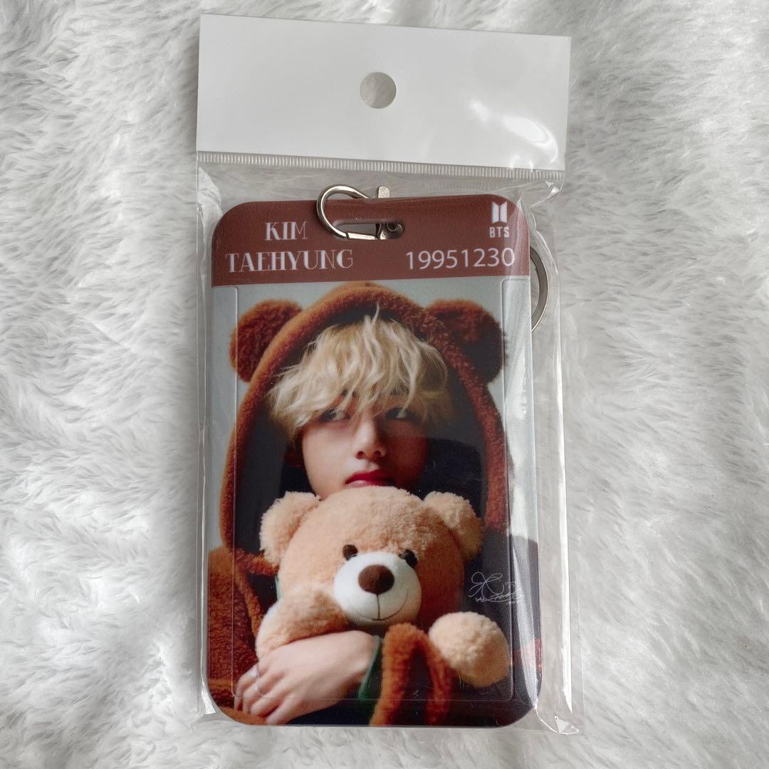 BTS キムテヒョン テテ トレカケース パスケース - メルカリ