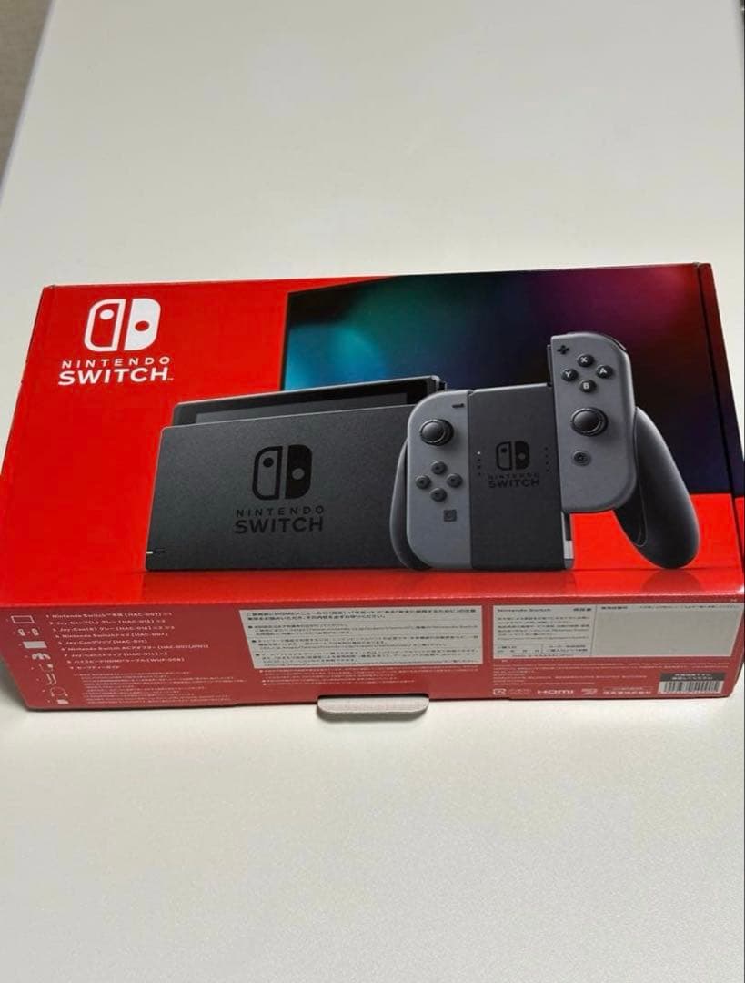 【美品】Nintendo Switch 本体 グレー