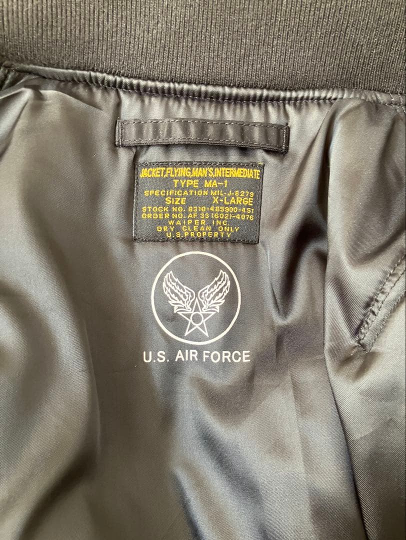 WAIPER.inc 米軍 最初期型 MA-1 【WP22】