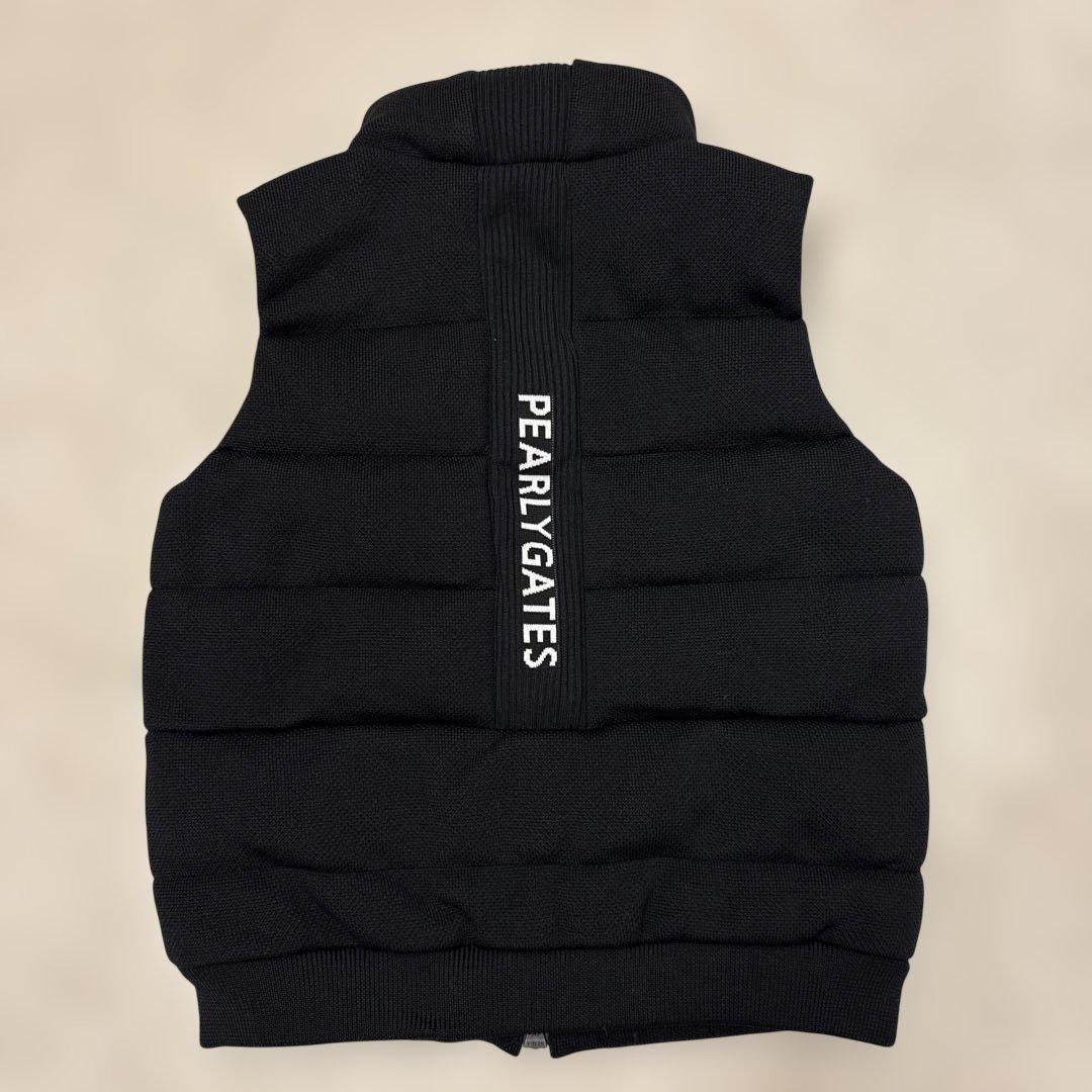 PEARLY GATES ブラック ダウンベスト サイズ2