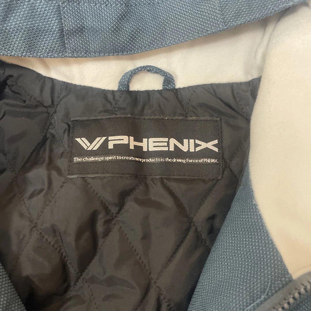 一回使用老舗高級ブランドPHENIX スキーウェア アノラック　メンズM