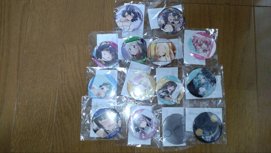 魔法少女にあこがれて くじコレ 購入特典缶バッジフルコンプ全14種