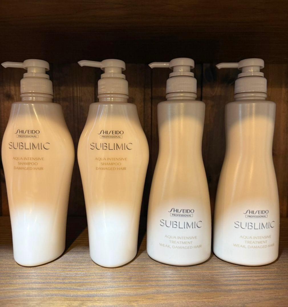 資生堂サブリミックアクアインテンシブシャンプートリートメント(W)