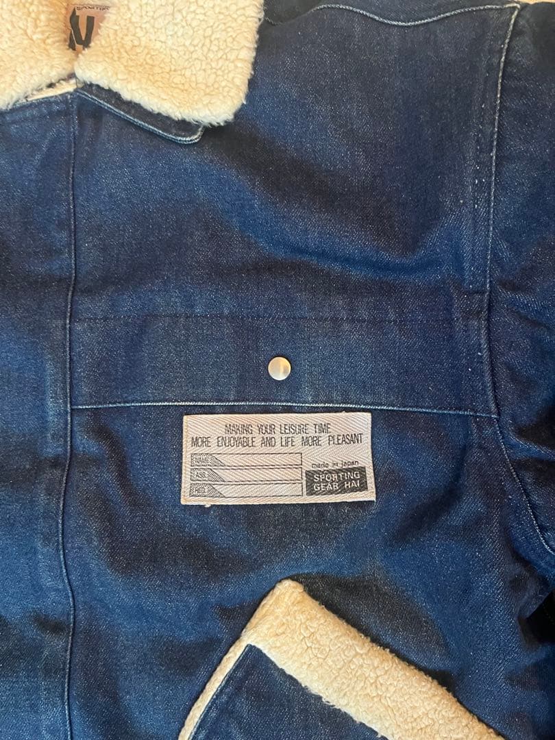 HAI sporting gear イッセイミヤケ ボアデニムジャケット M - メルカリ
