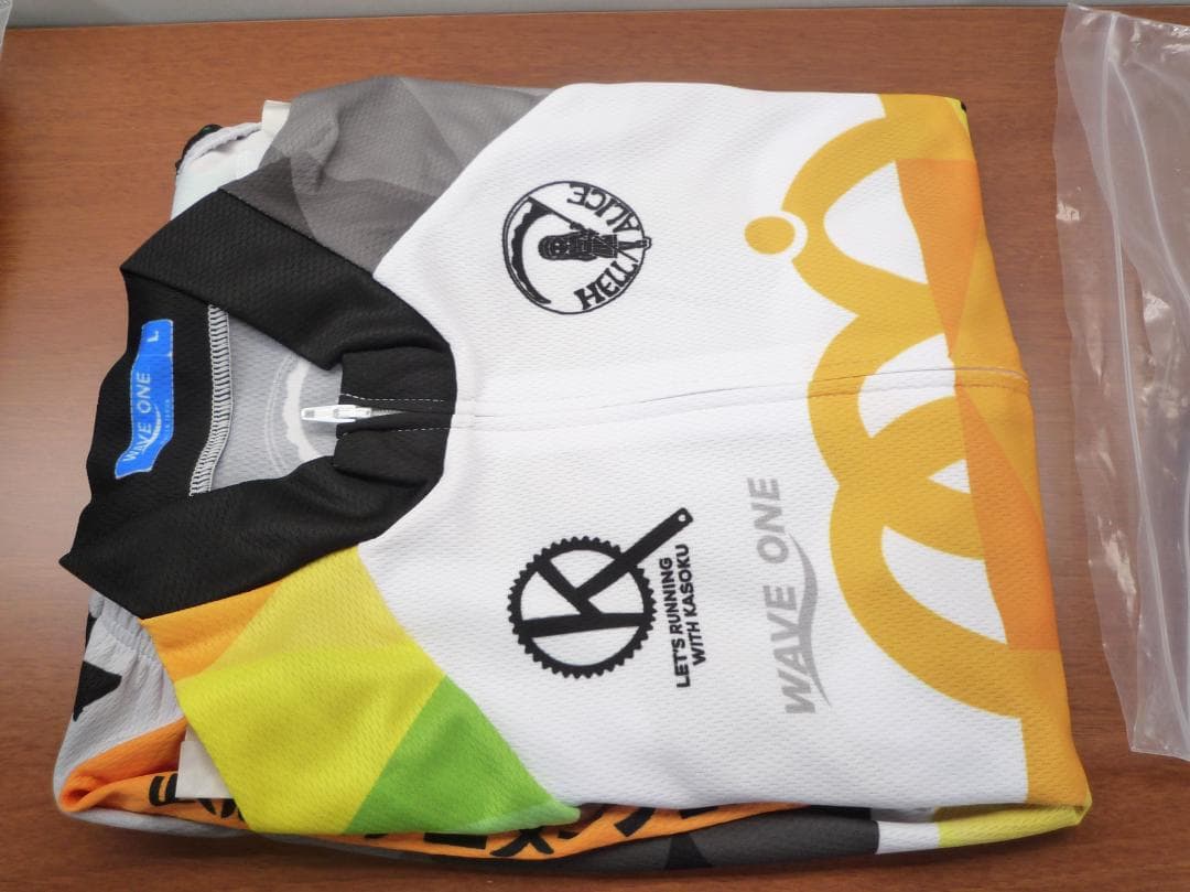 SHIROBAKO 第三飛行少女隊Ver. サイクルジャージ Lサイズ - メルカリ