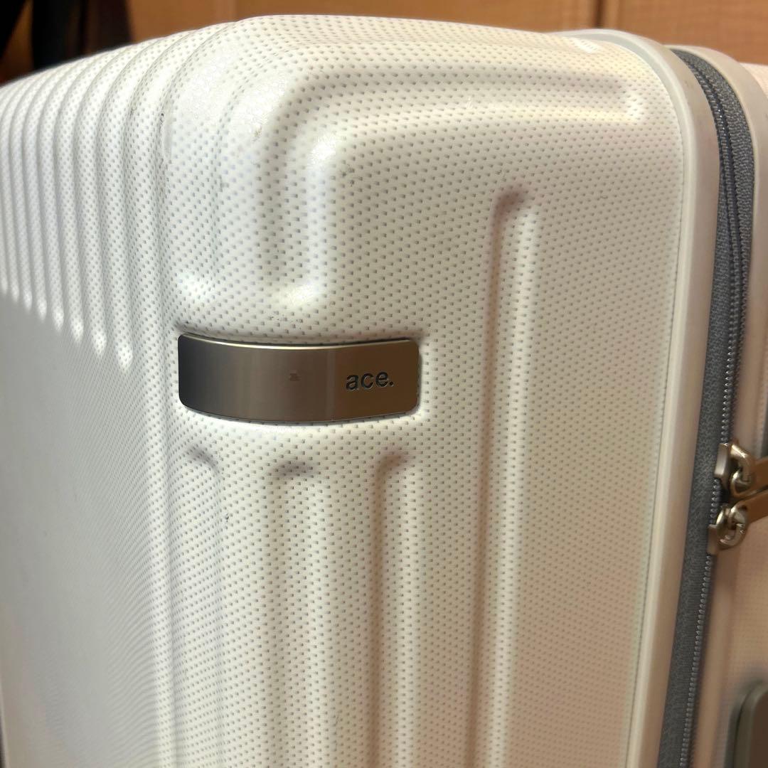 【ace】スーツケース　パリセイド2-Z 94ℓホワイト