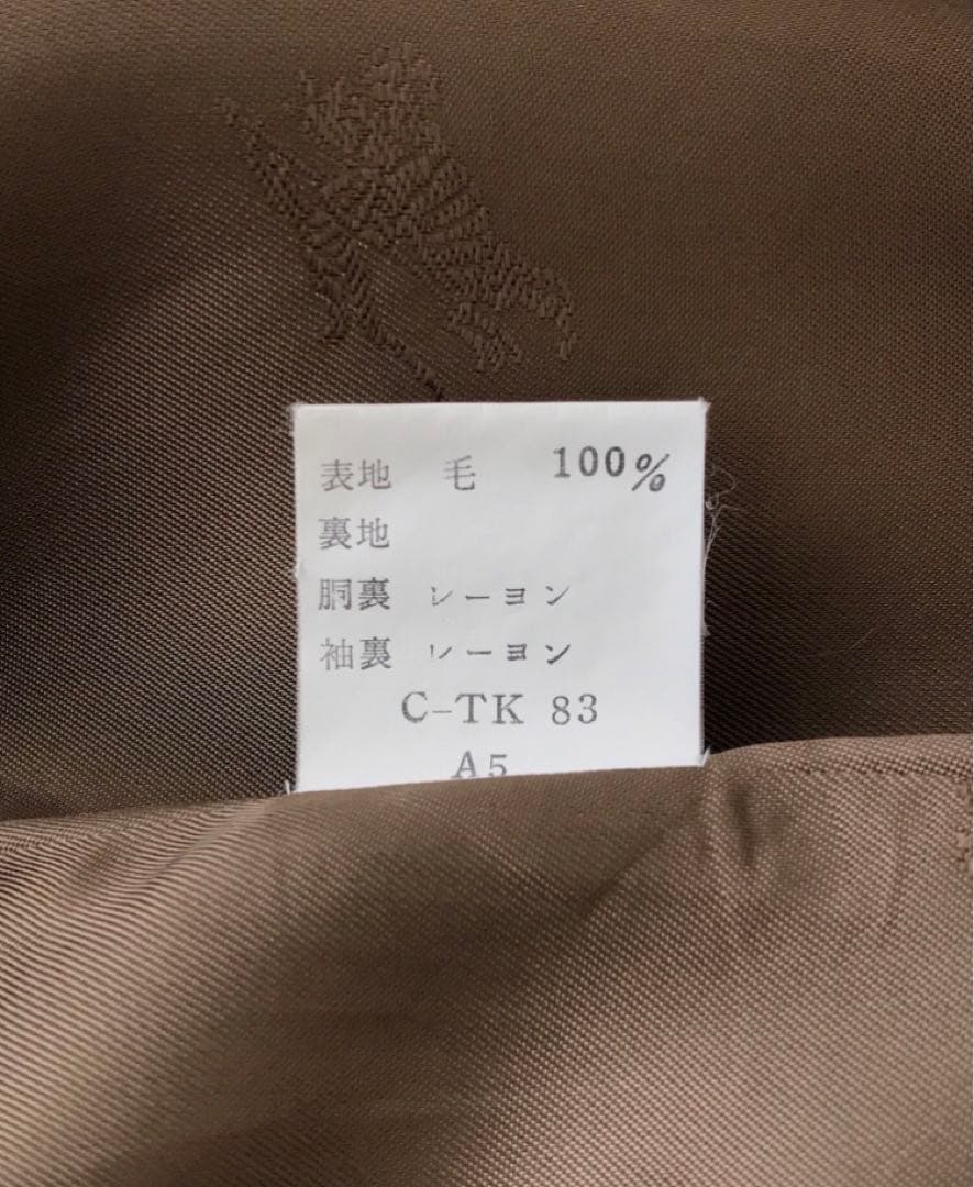 Burberrys バーバリー ステンカラーコート ウールギャバ ブレラ デット