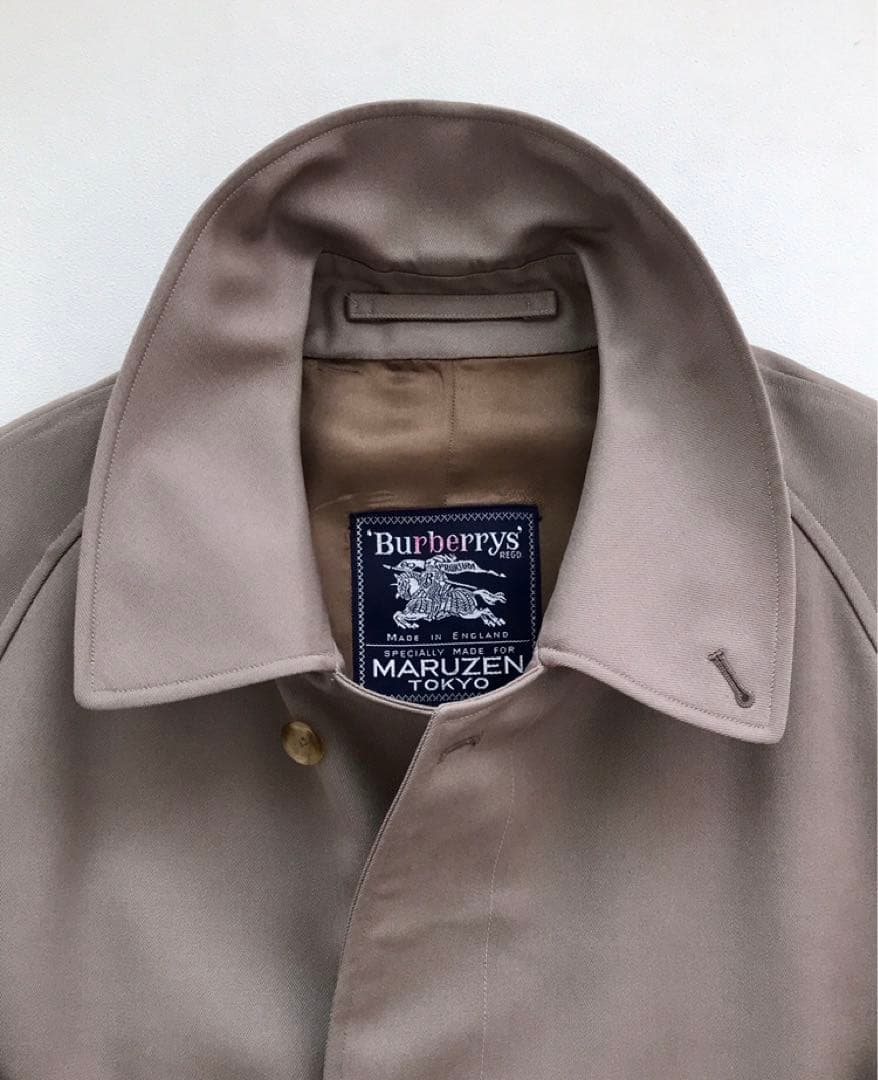 Burberrys バーバリー ステンカラーコート ウールギャバ ブレラ デット
