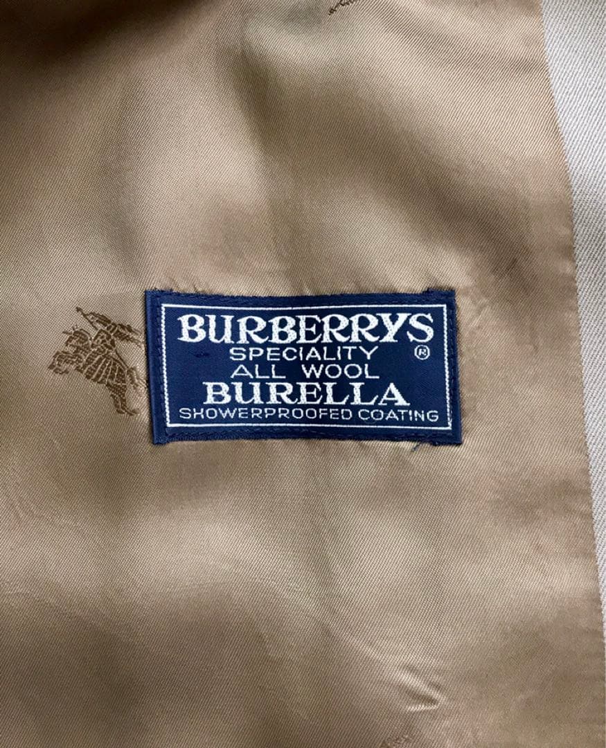 Burberrys バーバリー ステンカラーコート ウールギャバ ブレラ デット