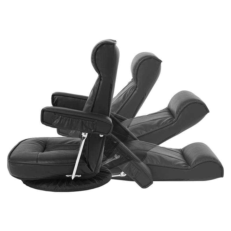 【新品】360度回転 シングル リクライニング ソファ レトロ アンティーク