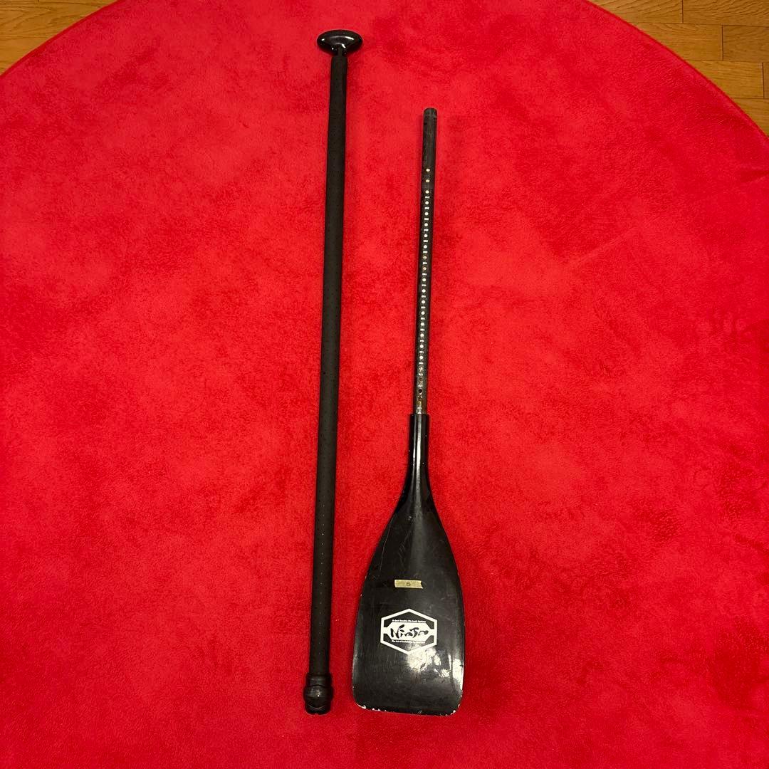 SUP 長さ調整カーボンパドル　鎌倉ショップPADOBO　　NINJAパドルＢ