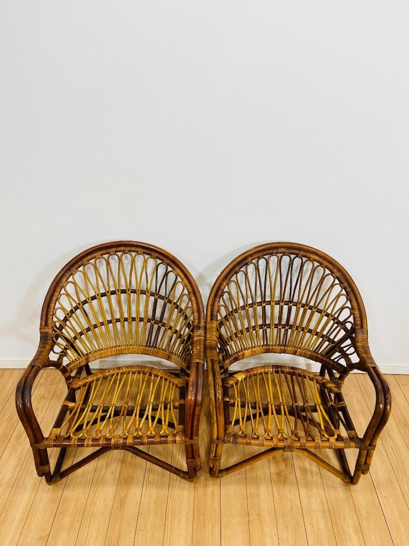 b*i様 ラタンチェア　ラウンジチェア　籐家具