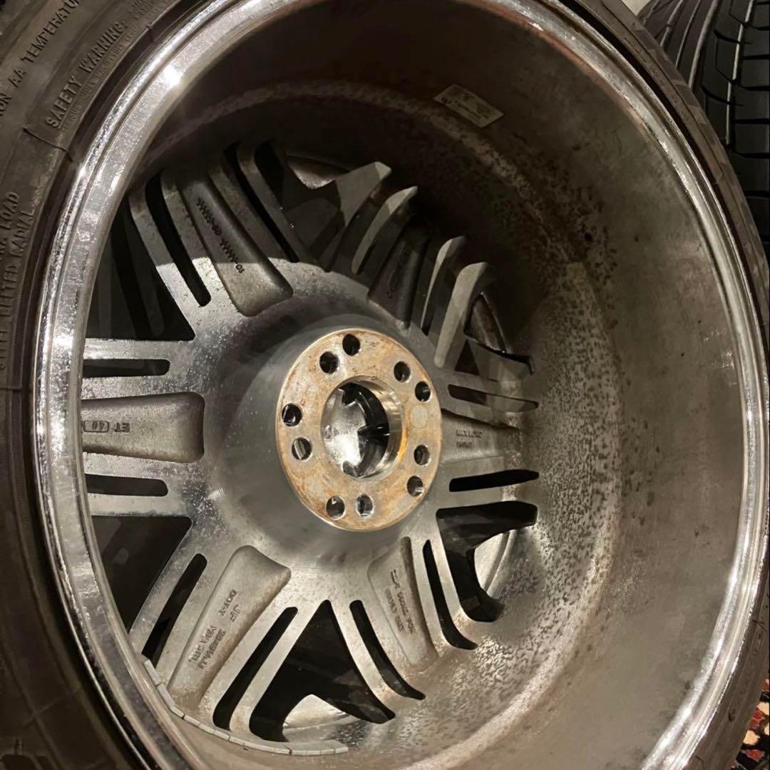 ドルチェ DOLCE DC6クローム メッキホイール タイヤセット20インチ