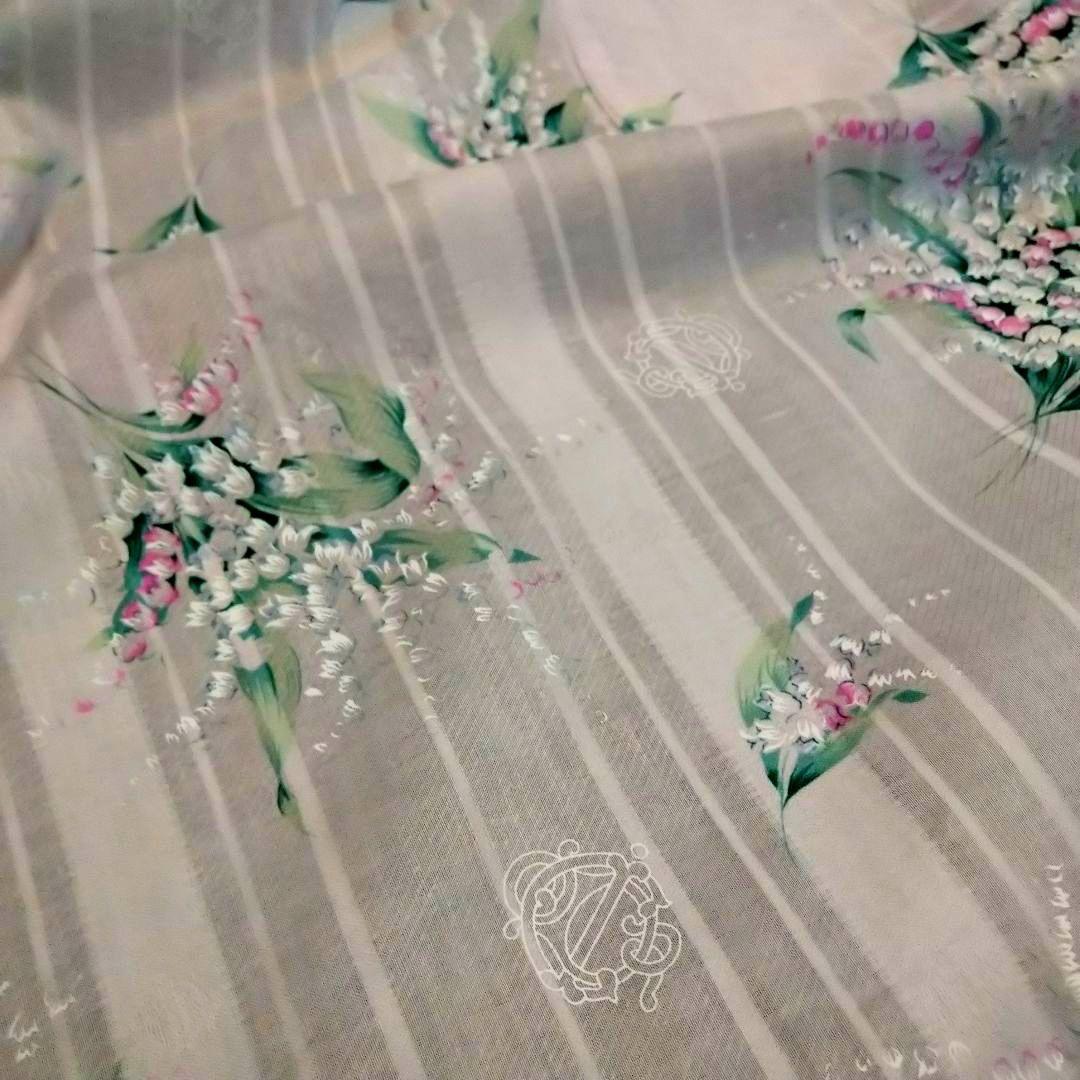 新品】クリスチャンディオール 花柄 エプロン すずらん ポケット