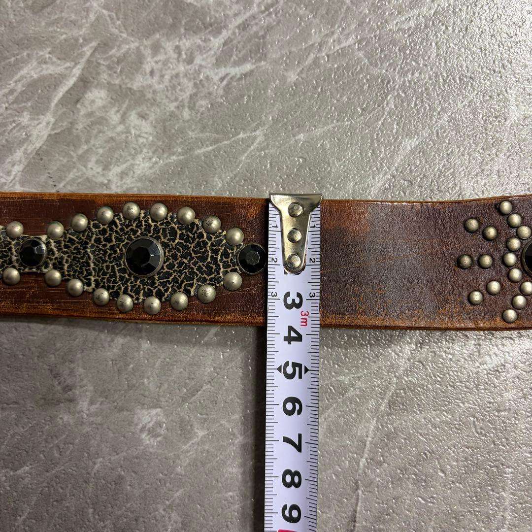 ベルト　レザー　スタッズ　y2k grunge グランジ　アメカジ