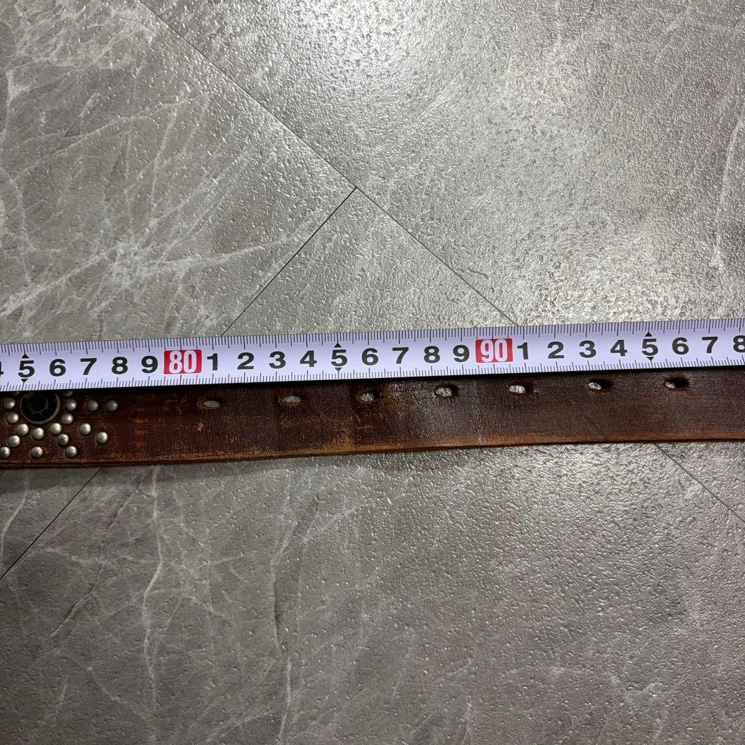 ベルト　レザー　スタッズ　y2k grunge グランジ　アメカジ