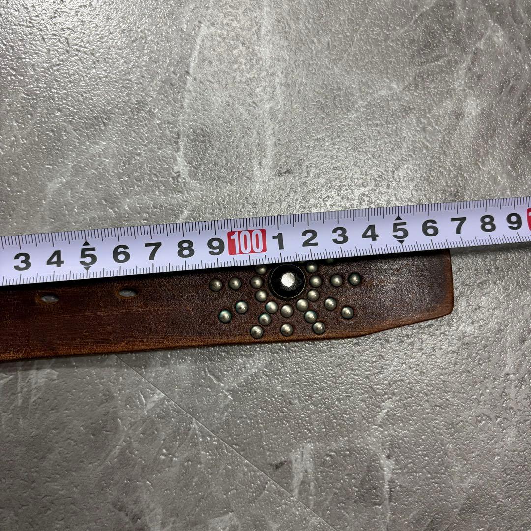 ベルト　レザー　スタッズ　y2k grunge グランジ　アメカジ