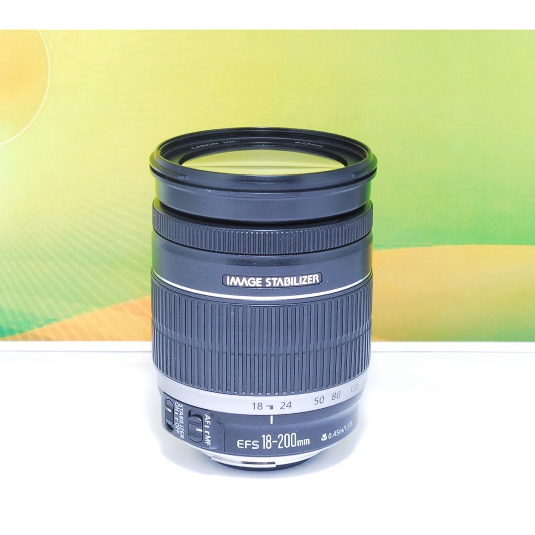 超便利レンズ✨Canon EF-S 18-200mm IS 手ぶれ補正 美品