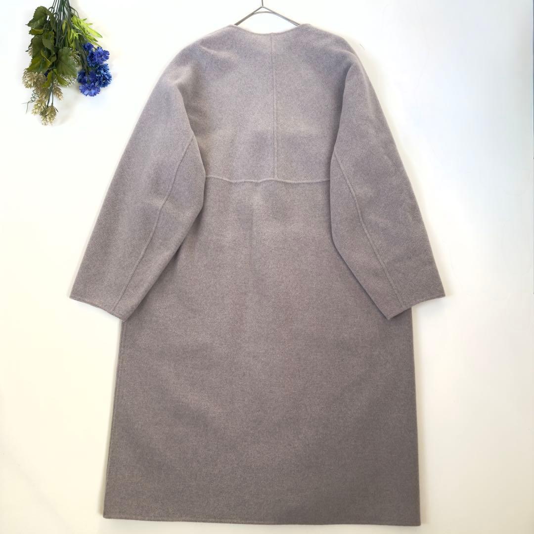 イエナ　ノンミュールジングウールリバーコート　38サイズ