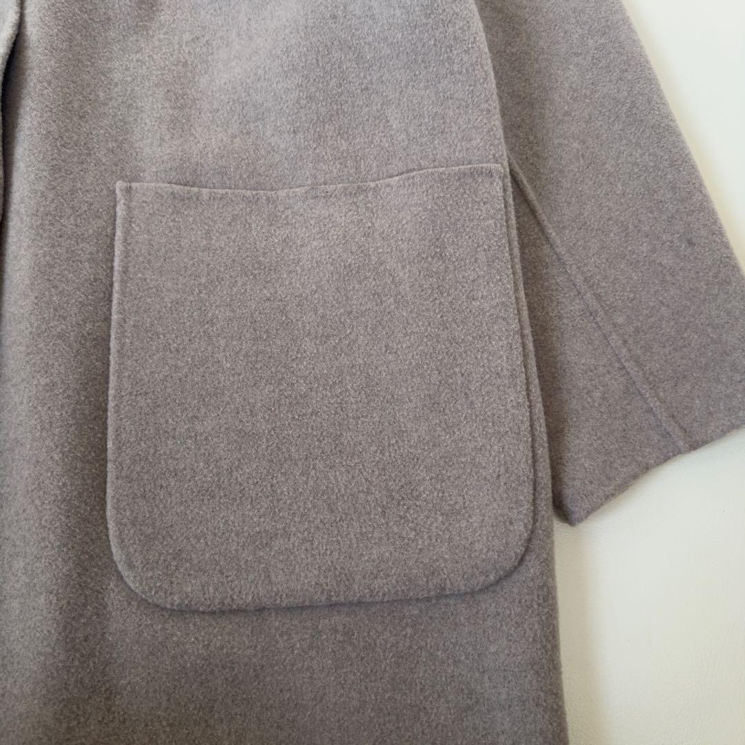 イエナ　ノンミュールジングウールリバーコート　38サイズ