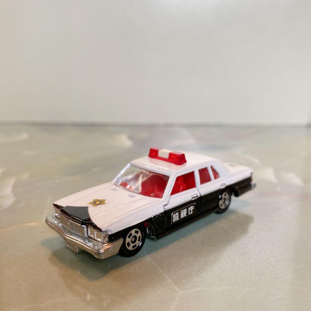 トミカNO.58トヨタクラウンパトロールカー4台(警視庁大阪北海道福岡) 日本製