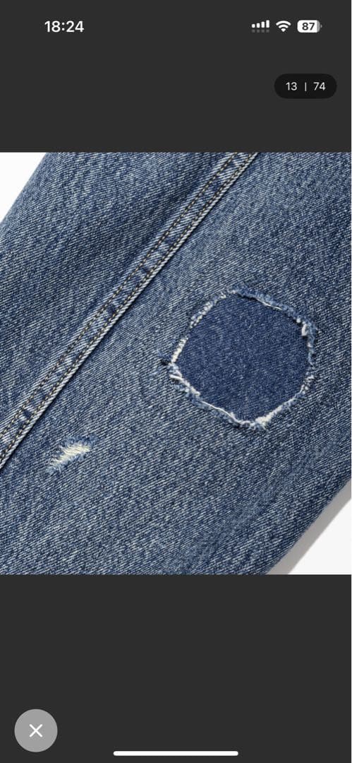 LEVI’S(R) / リーバイス(R) 別注 1st JKT Tバック