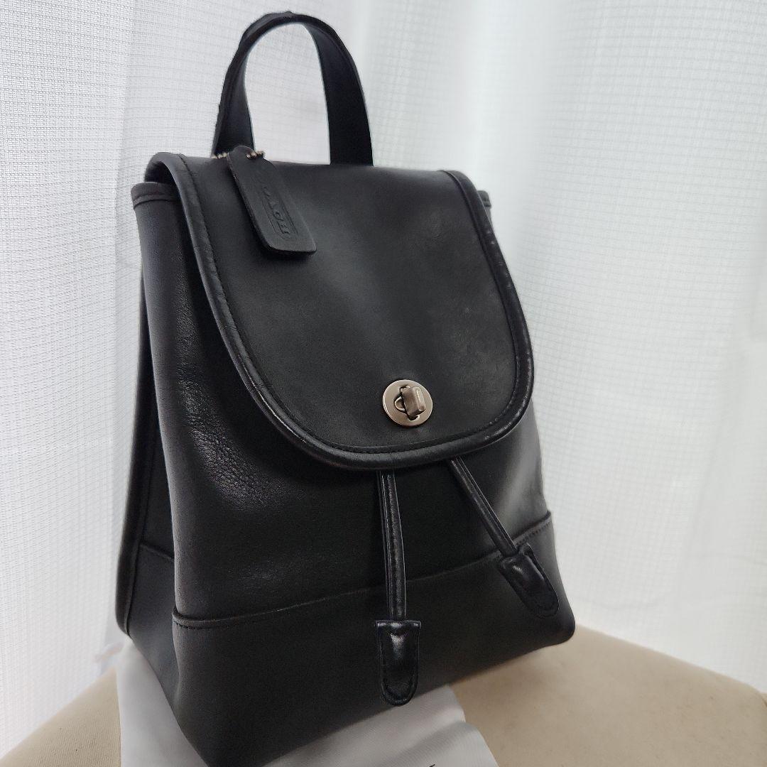 COACH オールドコーチ リュック・バックパック ブラック/シルバー