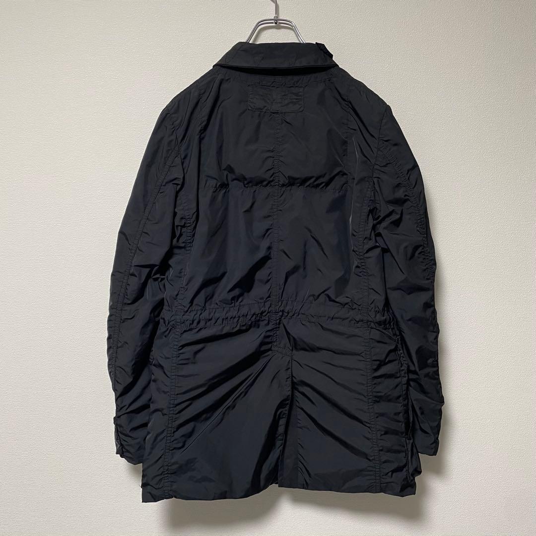 コムデギャルソンオム リバーシブルコート ジャケット 4way 染色加工 黒