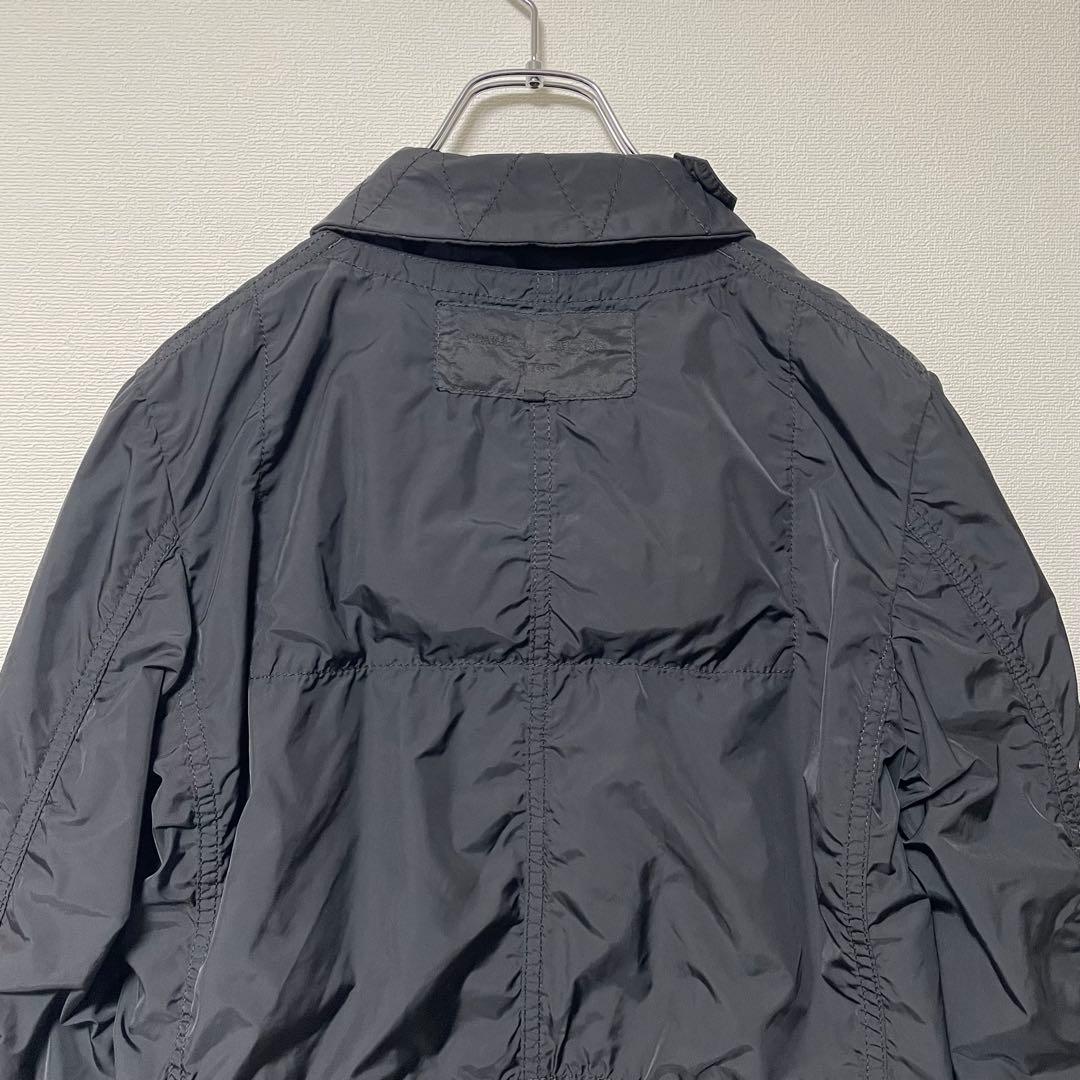コムデギャルソンオム リバーシブルコート ジャケット 4way 染色加工 黒