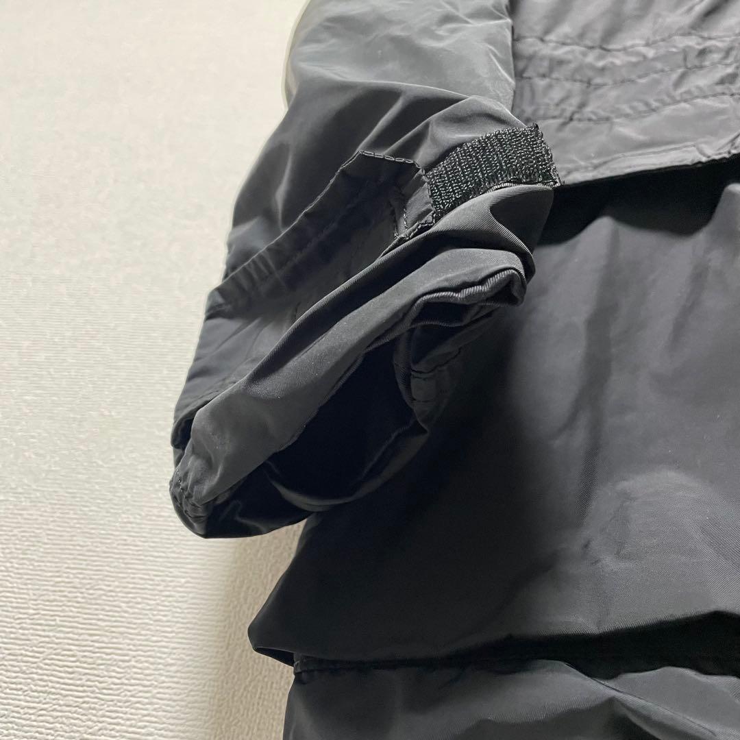 コムデギャルソンオム リバーシブルコート ジャケット 4way 染色加工 黒