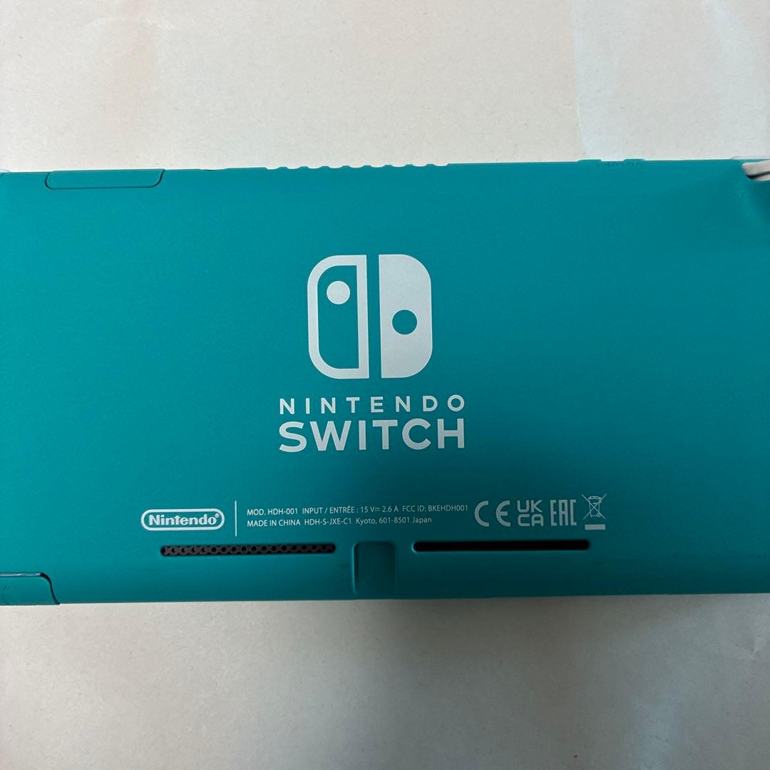 【美品/箱付き】Nintendo Switch Lite ターコイズ