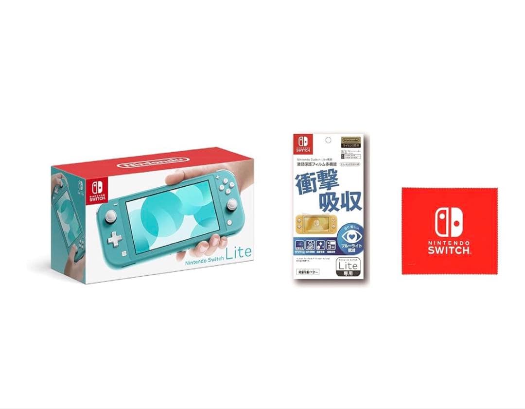 【美品/箱付き】Nintendo Switch Lite ターコイズ