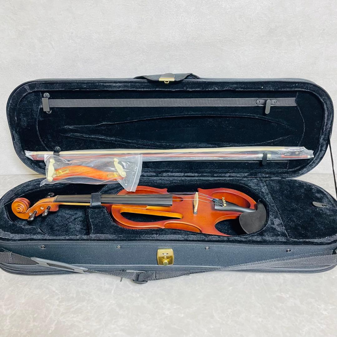 ほぼ未使用　キクタニ エレキバイオリン セット ESV-380 4/4