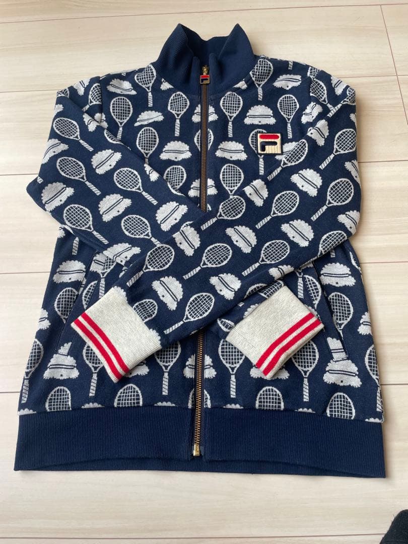FILA テニスジャケット スコート　ネイビー　上下Mサイズ