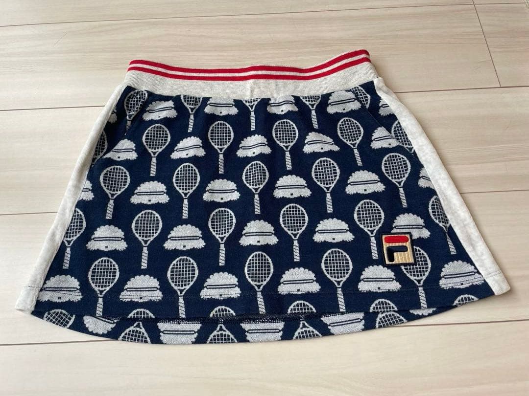 FILA テニスジャケット スコート　ネイビー　上下Mサイズ