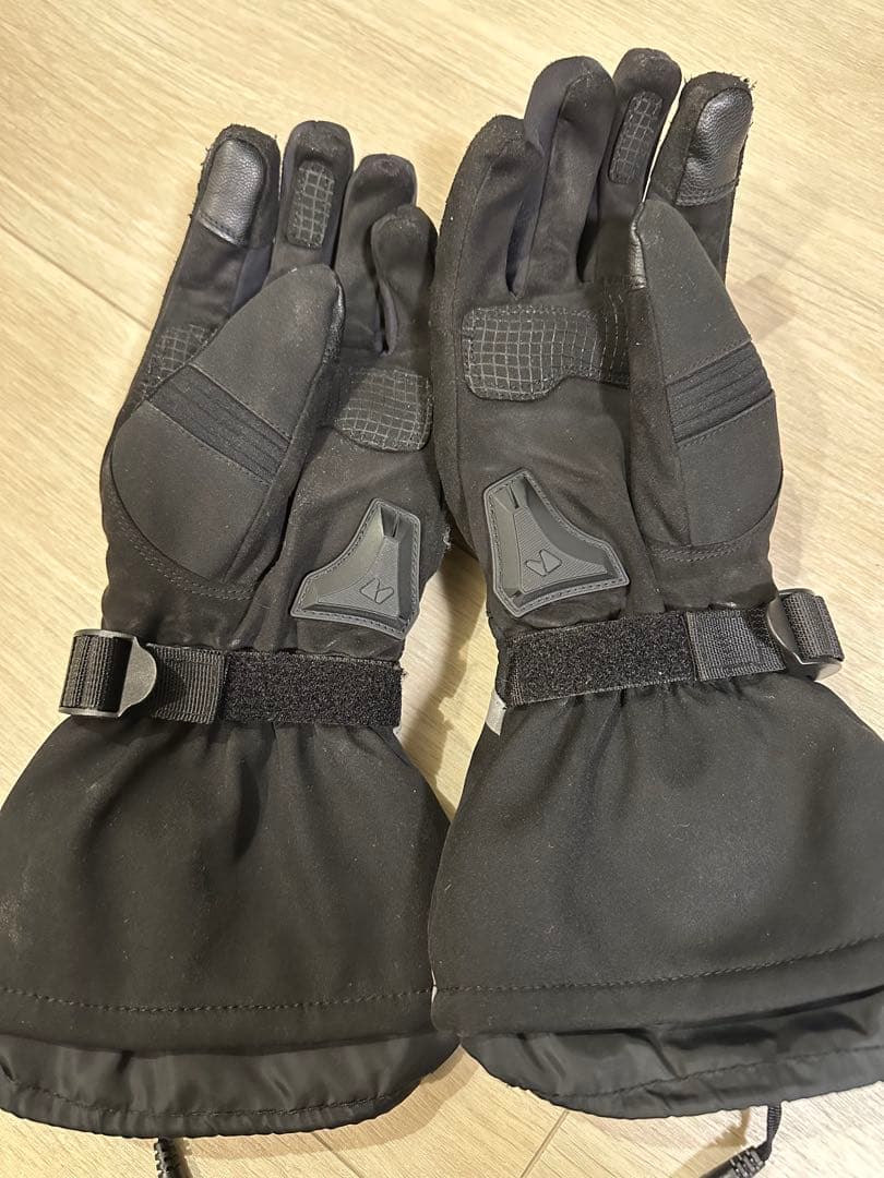 Hompres 電熱グローブ 2025 11.1V バッテリー残量表示 Sサイズ