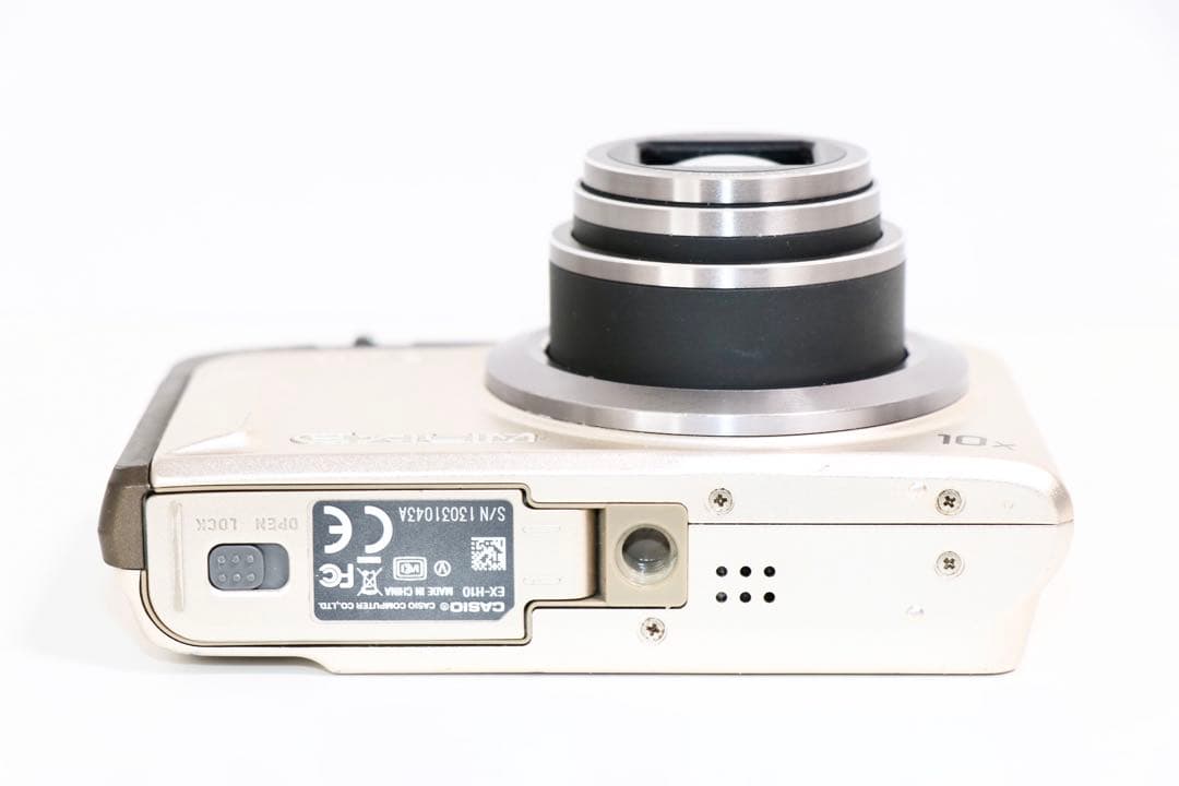 □ 美品 □ カシオ CASIO EXILIM EX-H10 ゴールド - メルカリ