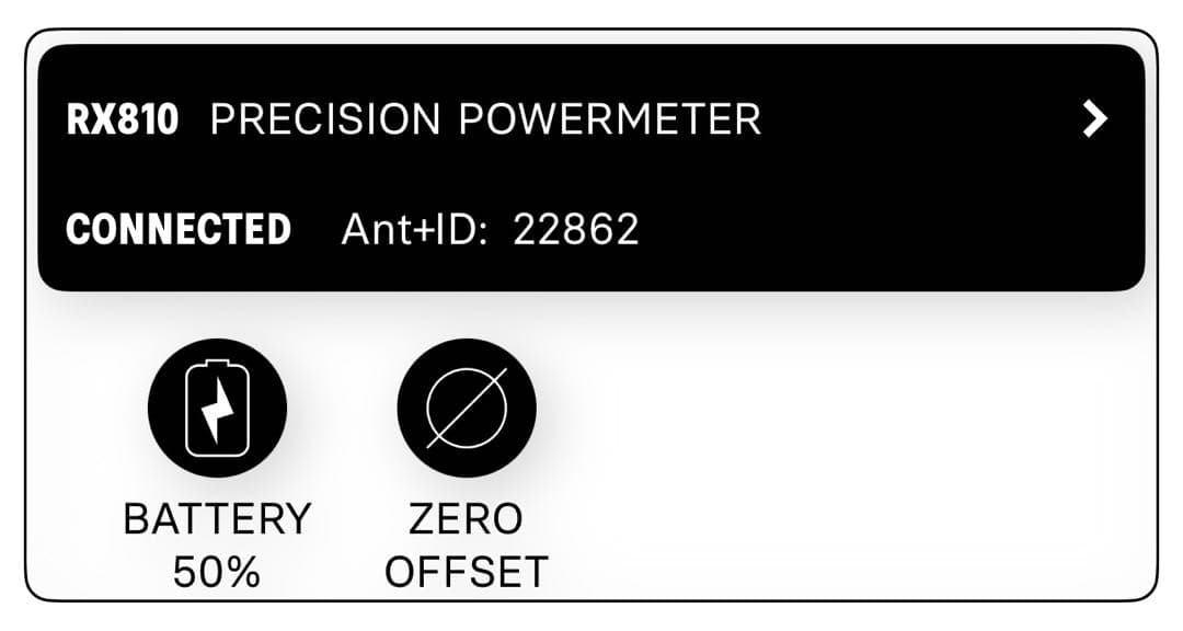 4iiii PRECISIONパワーメーター GRX FC-RX810左クランク