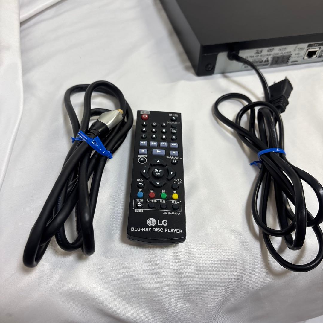 LG 4K Ultra HD ブルーレイプレーヤー HDR10対応 UBK80