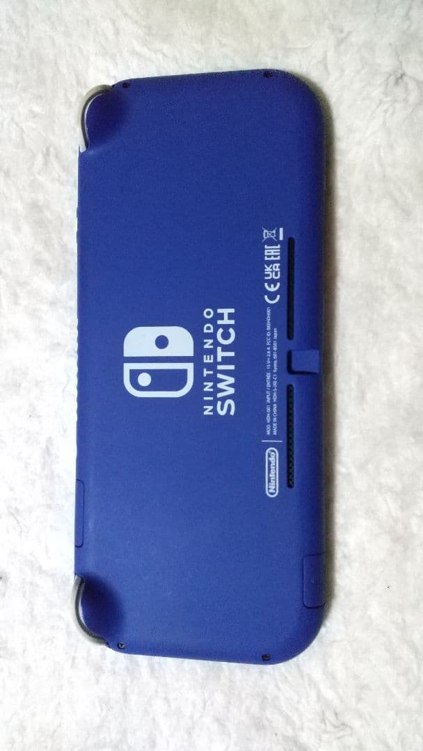 ジャンク 通電 Nintendo Switch Lite ブルー 本体